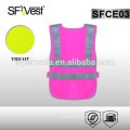 2015 New Products High Visibility Reflective child & kids pink traffic safety vest